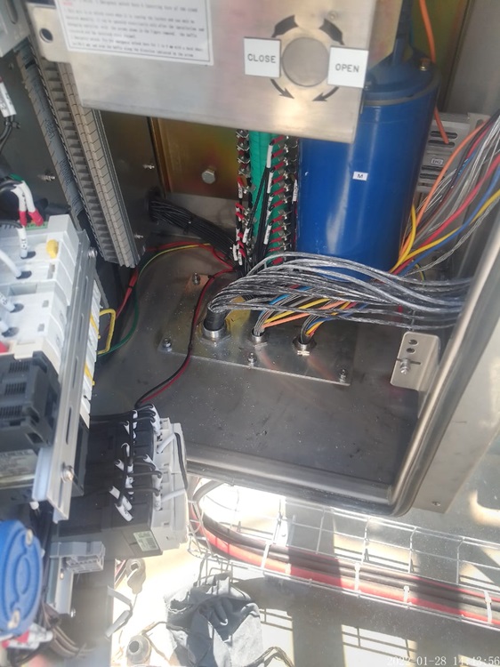 Panel Wiring in Progress